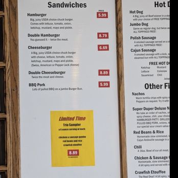 Al’s Hotdogs & Other Fine Foods menu 2