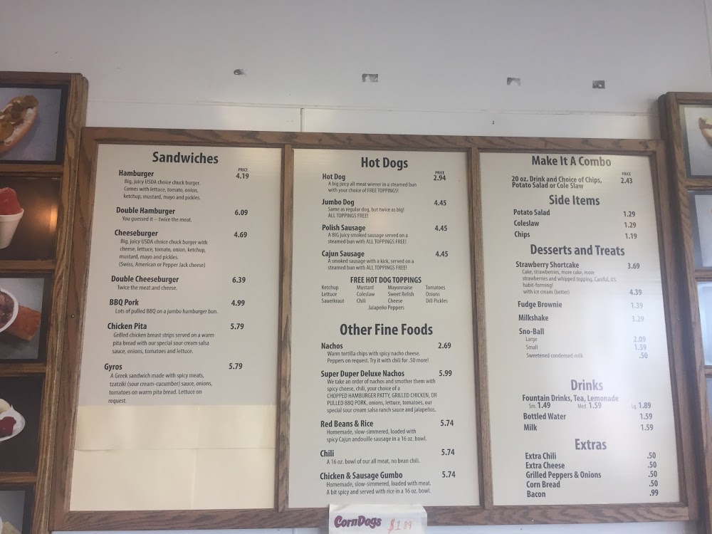 Al’s Hotdogs & Other Fine Foods menu 4